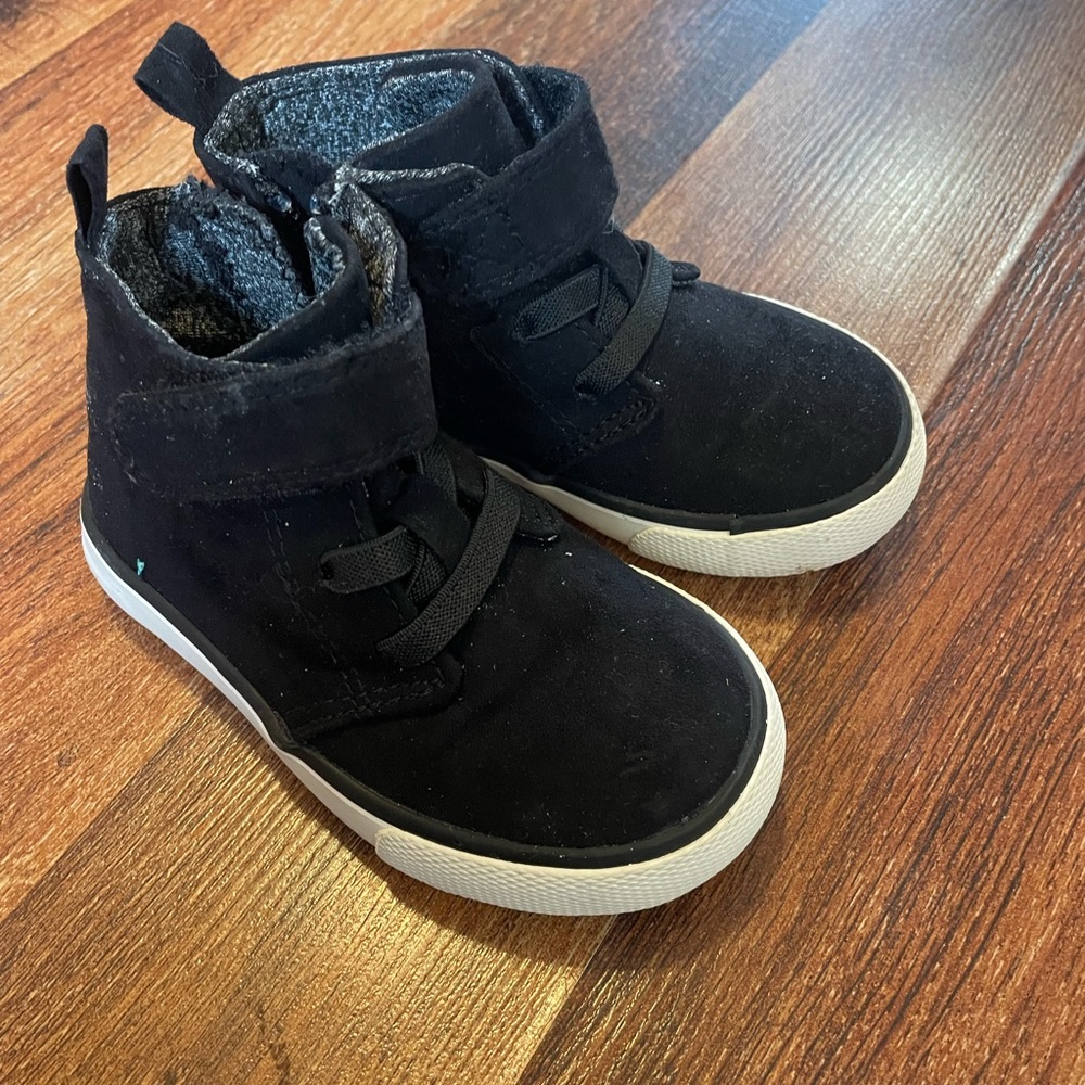 Toddler cat and jack black boots